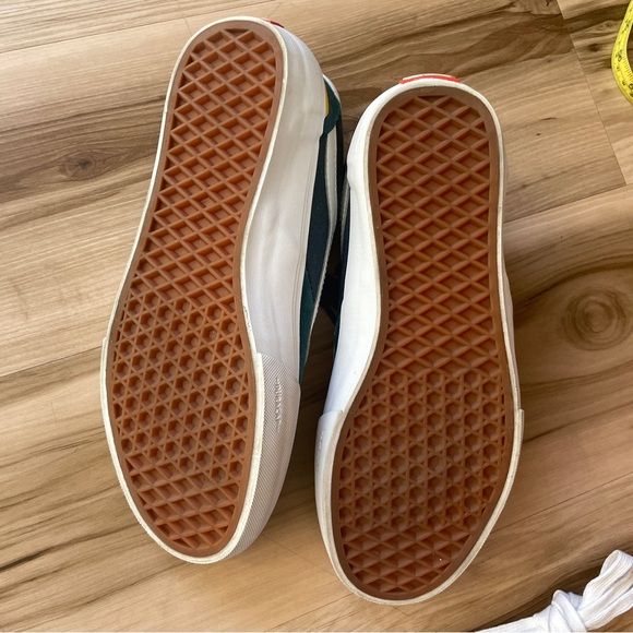 Rare Vans Dark Teal Suede China Ferguson Pro Board Sneakers 500714 Size 8 Men’s - Picture 6 of 10